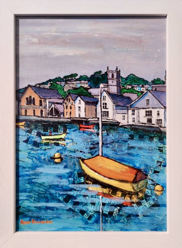 - a , Mixed Media, Painting by Ann Kinahan, measuring 27 x 20 cm (H x W) framed at 34 x 24 cm £95